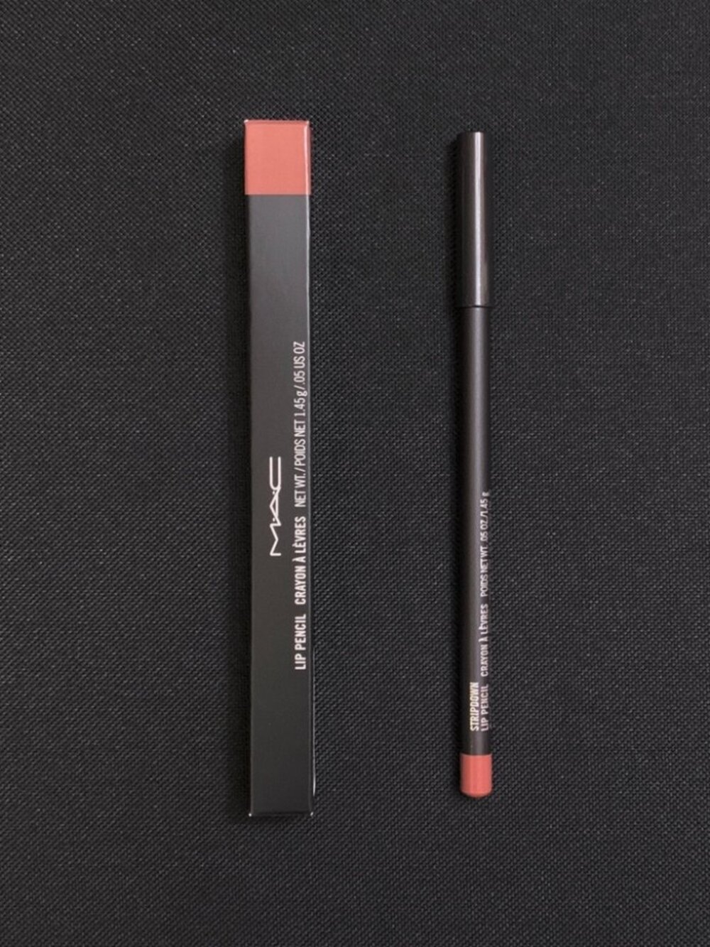 MAC Lip Liner Pencil Crayon - Stripdown - Full Size .05 oz - NWT
